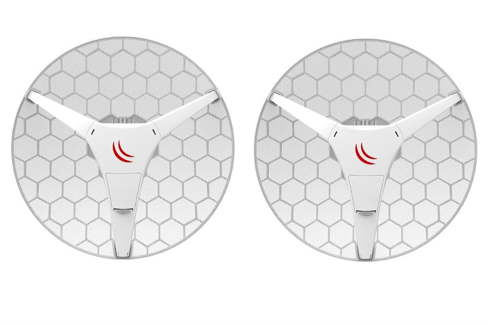 MikroTik LHGG-60ad 60GHz 802.11ad Wireless Wire Dish antenna pár