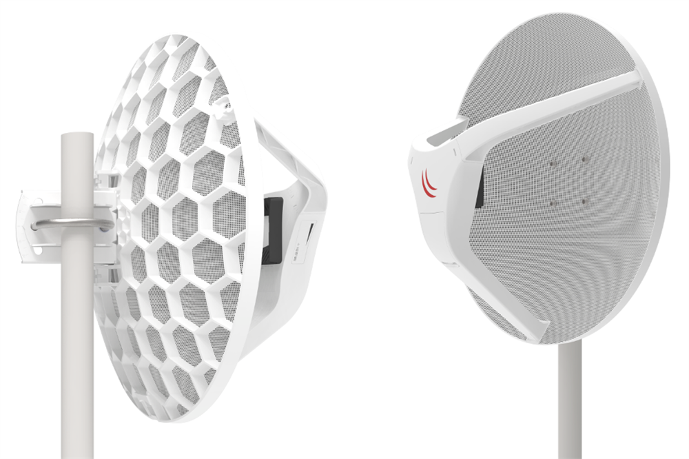 MikroTik LHGG-60ad 60GHz 802.11ad Wireless Wire Dish antenna pár