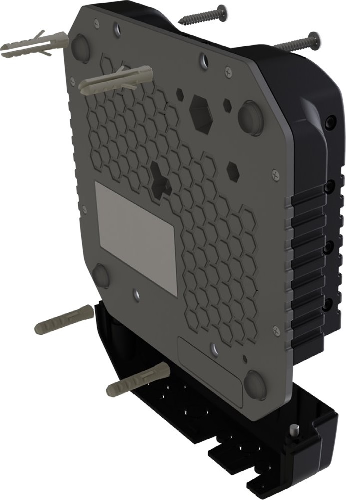 MikroTik LTE6 kit 1xGbE LAN GPS 1x miniPCIe 3x miniSIM foglalat WiFi accesspoint beépített LTE CAT6 modemmel