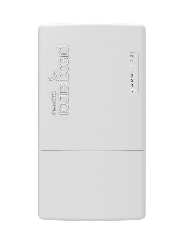 MikroTik PoweBox Pro RB960PGS-PB 5x GbE port (4xPoE out) kültéri router, L4