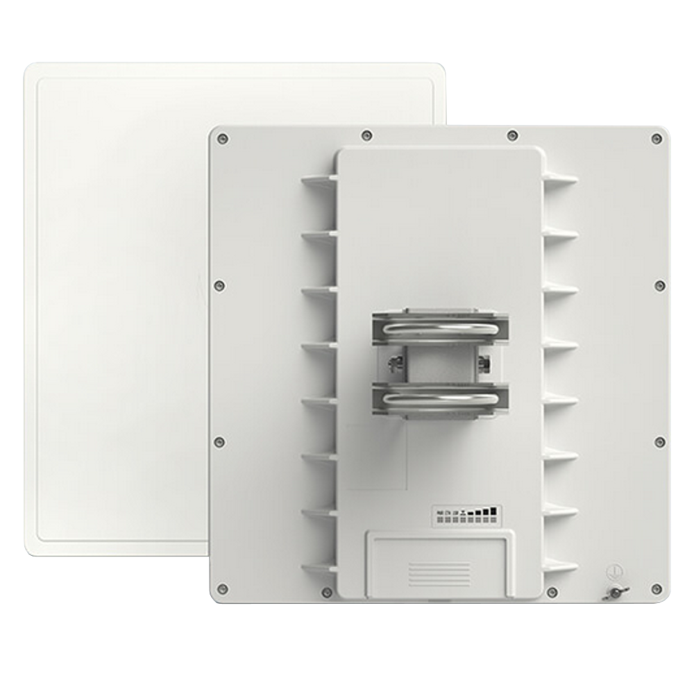 MikroTik QRT 5, 24dbi 5GHz antenna, Super High Gain Dual Chain 802.11an wireless, 1xGbE LAN, L4