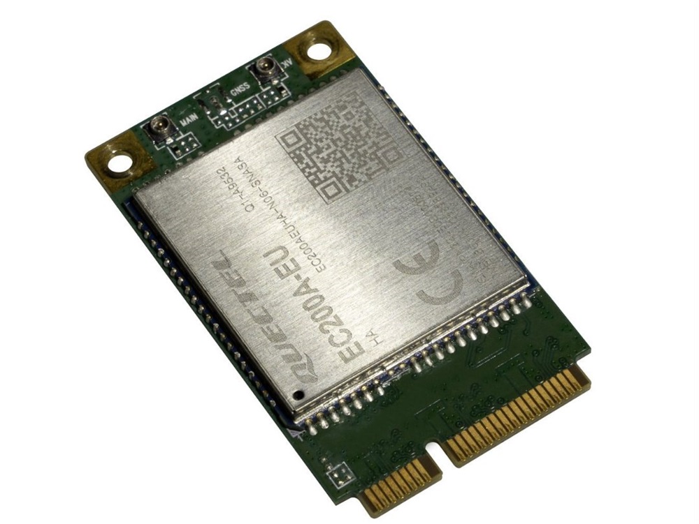 MikroTik R11eL-EC200A-EU 4G/LTE Cat4 GSM miniPCIe modem