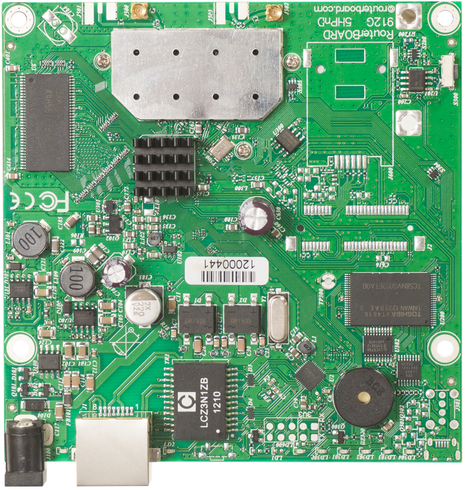 MikroTik RB911G-5HPnD L3 32Mb 1x GE LAN 802.11a/n Vezeték nélküli Router