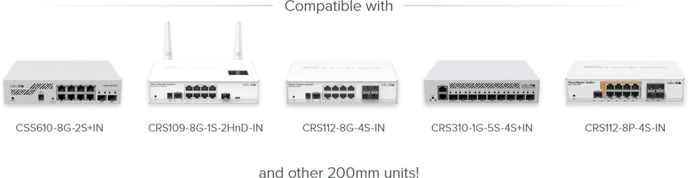 MikroTik RMK-2/10 10"/19" Rack fül