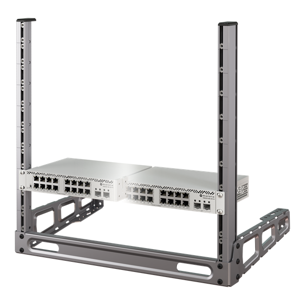 MikroTik RMK-2x10/19 10" Dual Rack mount kit CSS318-16G-2S+IN routerhez
