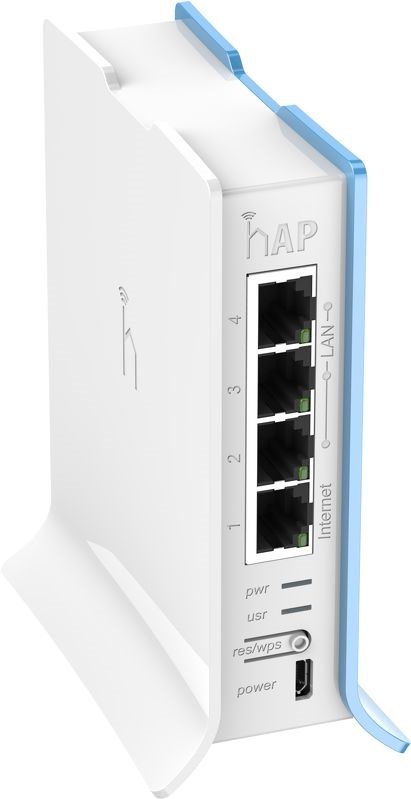 MikroTik hAP lite RB941-2nd-TC L4 32Mb 4x FE LAN router