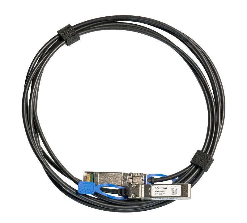 MikroTik SFP/SFP+/SFP28 1m direct attach kábel