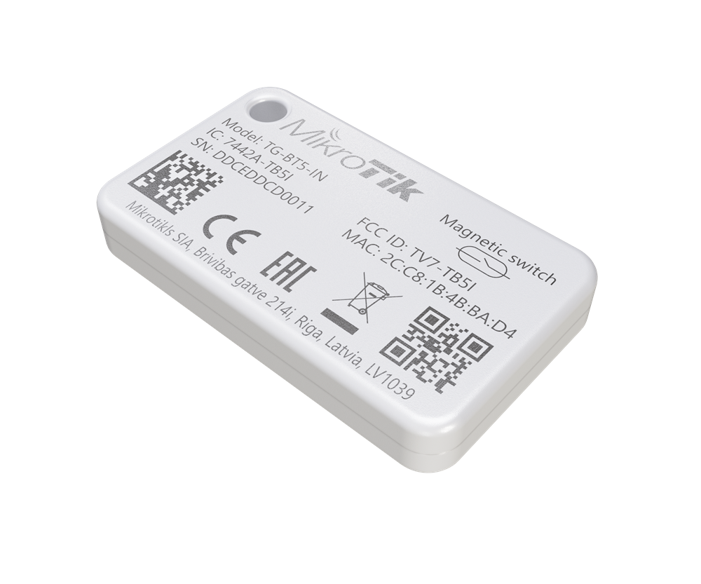 MikroTik TG-BT5-IN IoT Bluetooth indoor tag