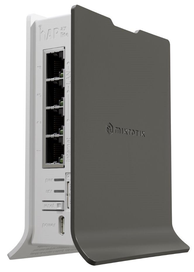 MikroTik hAP ax lite LTE6 L41G-2AXD&FG621-EA 4xGbE LAN 2,4GHz 802.11ax Wi-Fi 6 Vezeték nélküli LTE router