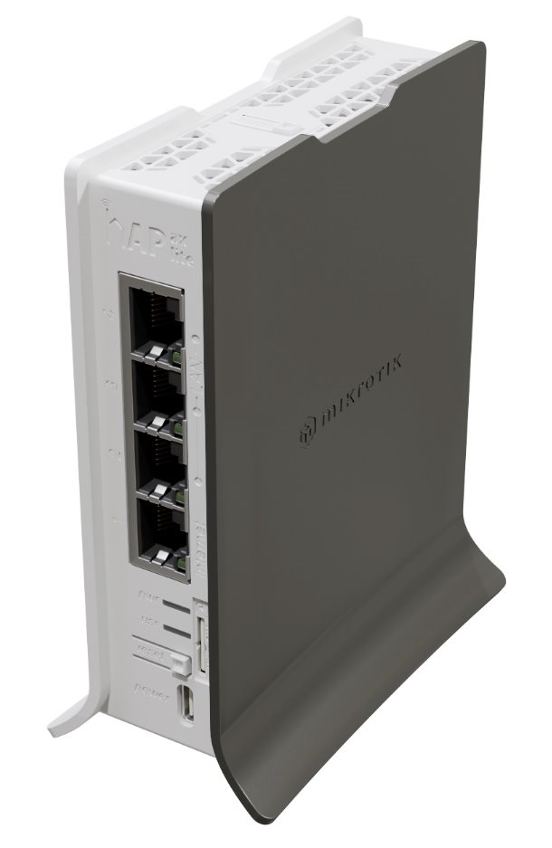 MikroTik hAP ax lite LTE6 L41G-2AXD&FG621-EA 4xGbE LAN 2,4GHz 802.11ax Wi-Fi 6 Vezeték nélküli LTE router