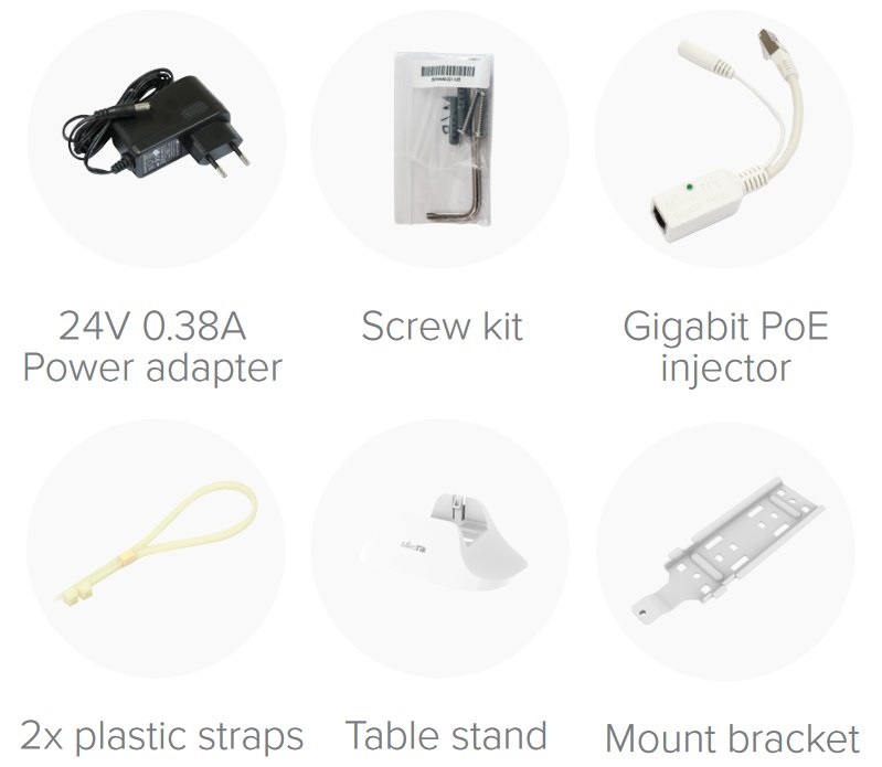 MikroTik wAP 60 GHz AP Base Station/PtP/CPE 60 fokos integrált antennával