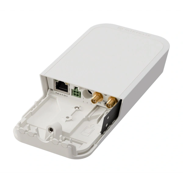 MikroTik wAP LR8G kit 802.11b/g/n 1x FE LAN port 1x R11e-LR8G modul 2,4GHz WiFi kültéri LoRaWAN gateway