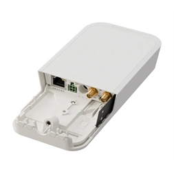 MikroTik wAP LR8G kit 802.11b/g/n 1x FE LAN port 1x R11e-LR8G modul 2,4GHz WiFi kültéri LoRaWAN gateway