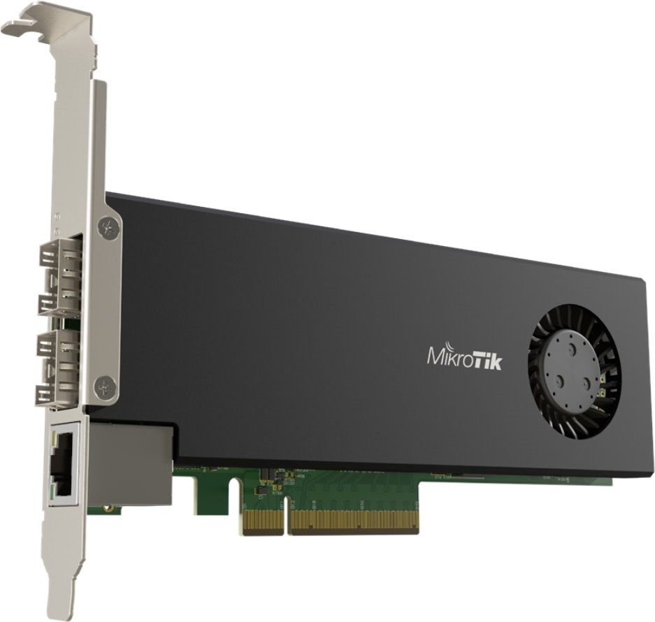 Mikrotik CCR2004-1G-2XS-PCIe 1xGbE LAN 2xSFP28 port PCIe Ethernet adapter