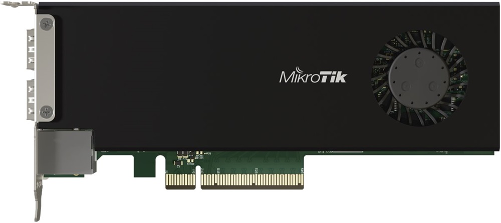Mikrotik CCR2004-1G-2XS-PCIe 1xGbE LAN 2xSFP28 port PCIe Ethernet adapter