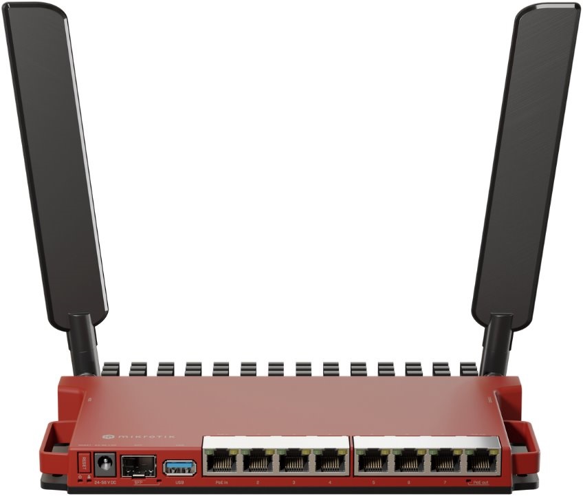 Mikrotik L009UiGS-2HaxD-IN 8xGbE LAN 1xSFP 2.5GbE SFP port 802.11ax Dual-Band Wi-Fi 6 Smart Router
