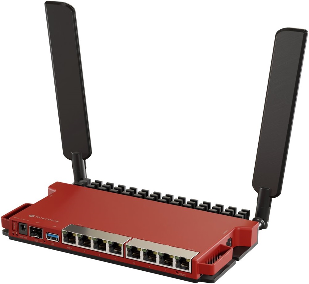 Mikrotik L009UiGS-2HaxD-IN 8xGbE LAN 1xSFP 2.5GbE SFP port 802.11ax Dual-Band Wi-Fi 6 Smart Router