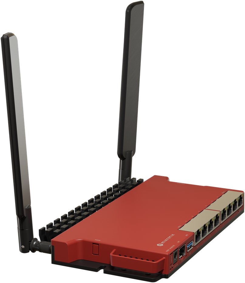 Mikrotik L009UiGS-2HaxD-IN 8xGbE LAN 1xSFP 2.5GbE SFP port 802.11ax Dual-Band Wi-Fi 6 Smart Router