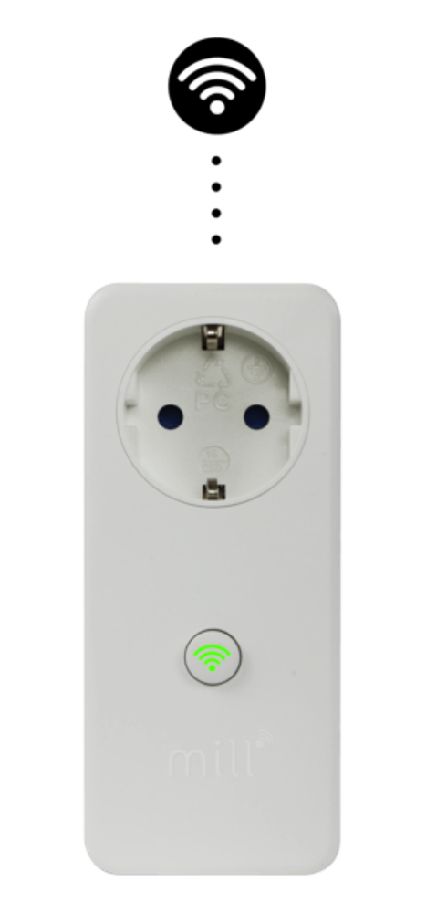 Mill WIFISOCKET3 WiFi beépített termosztáttal rendelkező intelligens konnektor