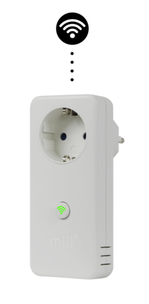 Mill WIFISOCKET3 WiFi beépített termosztáttal rendelkező intelligens konnektor
