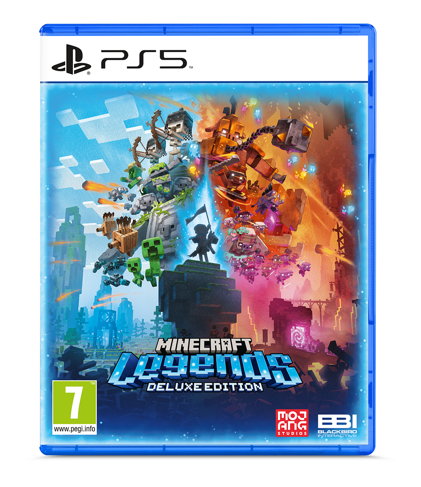 Minecraft Legends: Deluxe Edition PS5 játékszoftver