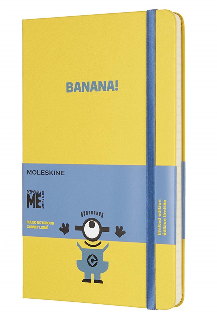 Moleskine Notesz Minions Lemi01Qp060M10 Kemény Nap Sárga "L" Vonalas
