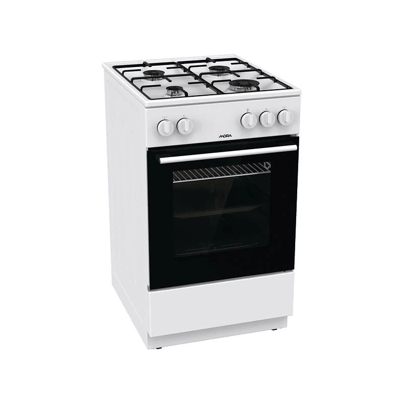 Mora P2241AW fehér, szabadonálló, gáz, főzőzóna: 4, sütő:70L, tűzhely