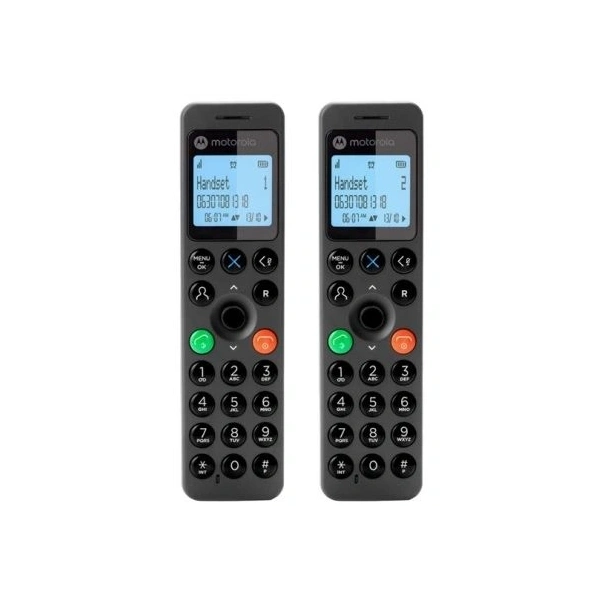 Motorola DOT202 fekete dect telefon