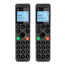 Motorola DOT202 fekete dect telefon
