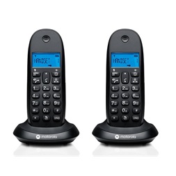Motorola C1002CB+ fekete DECT telefon