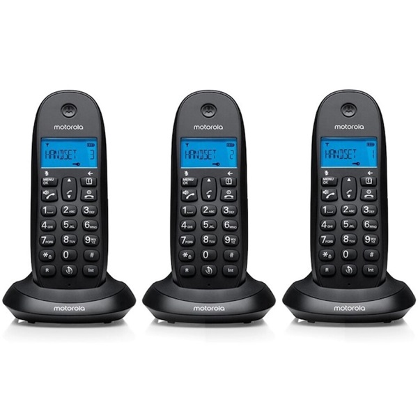 Motorola C1003CB+ fekete DECT telefon