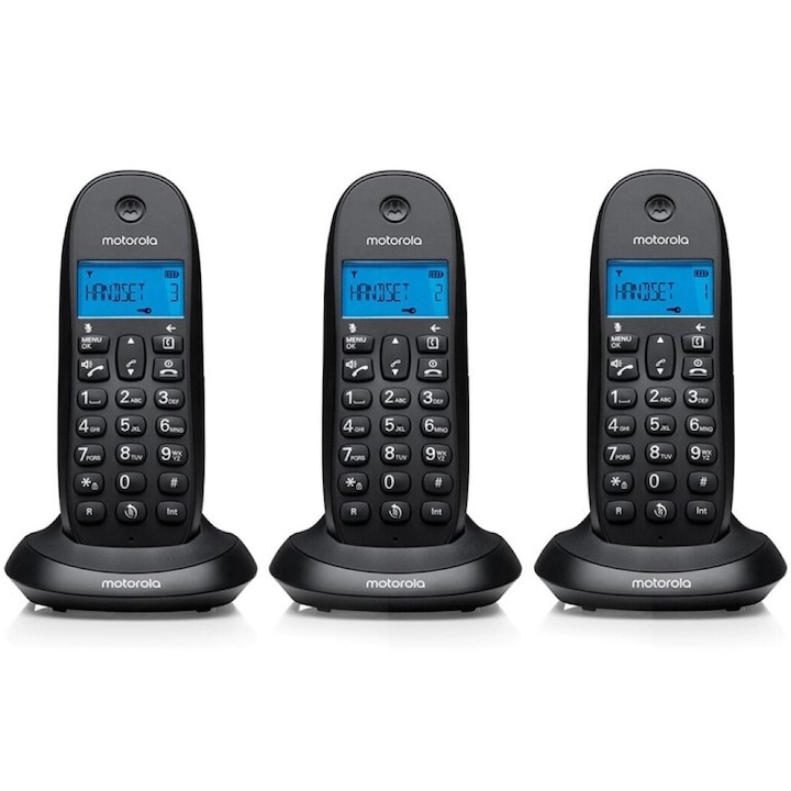 Motorola C1003CB+ fekete DECT telefon