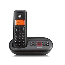 Motorola E211 fekete vezeték nélküli üzenetrögzítő telefon
