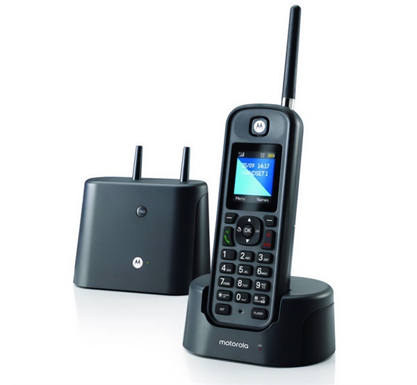 Motorola O201 fekete DECT telefon
