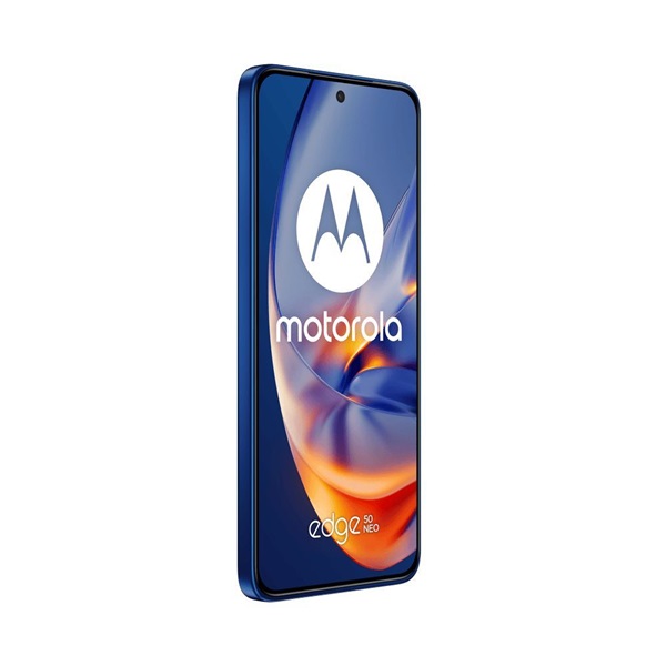 Motorola Edge 50 Neo 6,4" 5G 8/256GB DualSIM Pantone Nautical Blue okostelefon (Újracsomagolt)