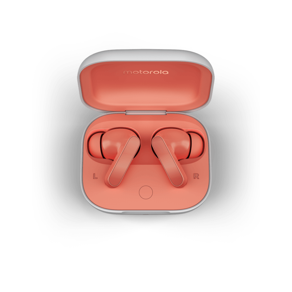 Motorola Moto Buds Bluetooth True Wireless Peach Pink rózsaszín fülhallgató