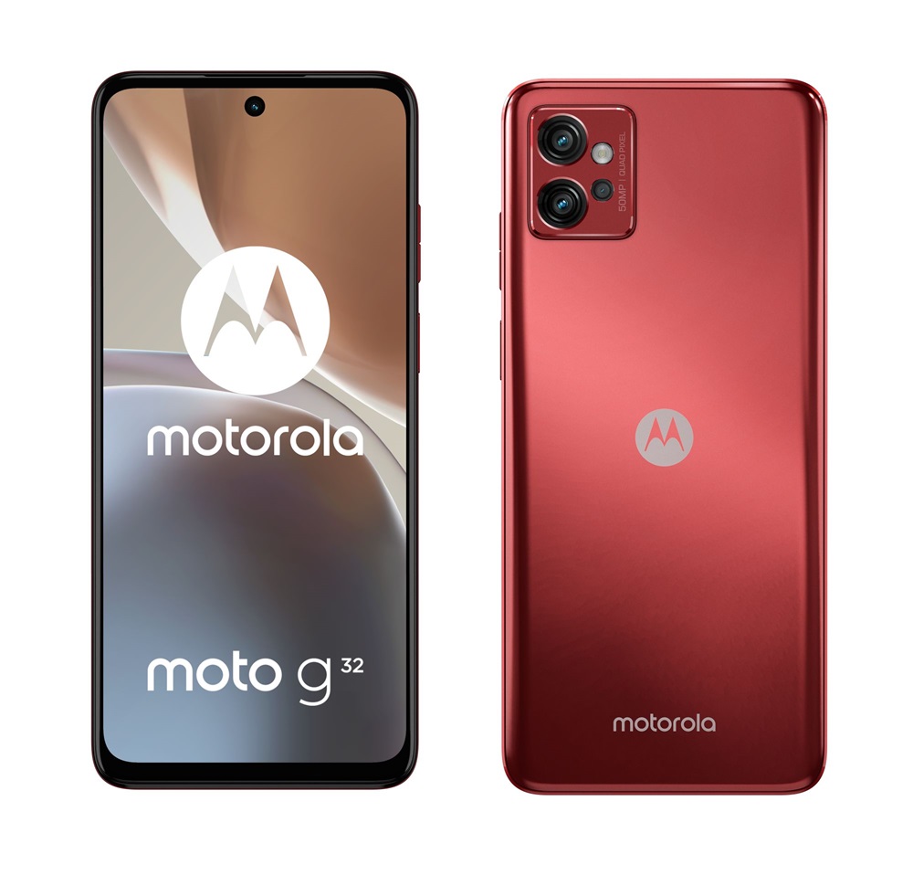 Motorola Moto G32 6,5" LTE 6/128GB DualSIM piros okostelefon
