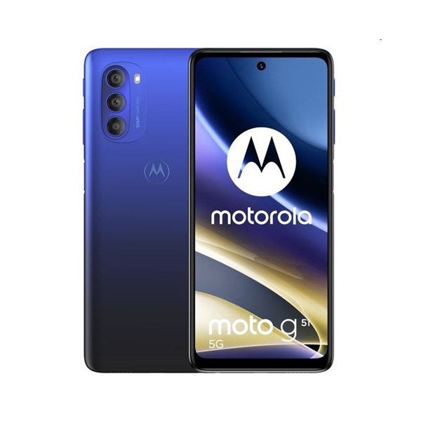 Motorola Moto G51 6,8" 5G 4/64GB DualSIM (Horizon Blue) kék okostelefon