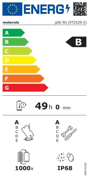 Motorola Moto G56 6,72" 5G 8/256GB DualSIM Pantone Dill - zöld okostelefon