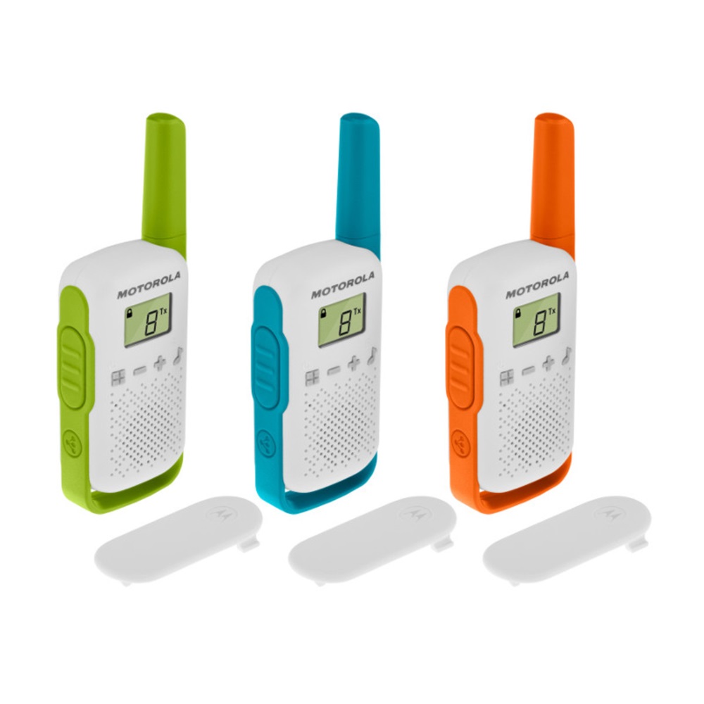 Motorola Talkabout T42 Triple Pack walkie talkie (3db) (Újracsomagolt)