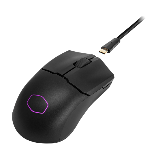 Mouse Cooler Master MM712 Hybrid Mouse - Gaming egér - Fekete - MM-712-KKOH1
