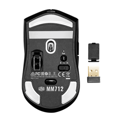 Mouse Cooler Master MM712 Hybrid Mouse - Gaming egér - Fekete - MM-712-KKOH1