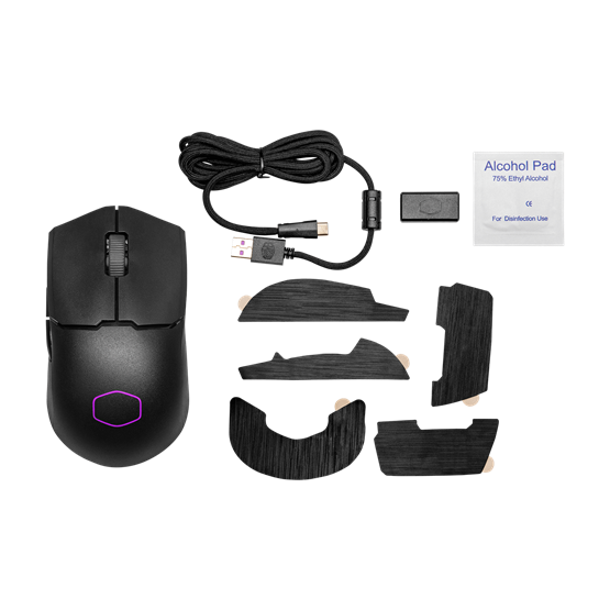 Mouse Cooler Master MM712 Hybrid Mouse - Gaming egér - Fekete - MM-712-KKOH1