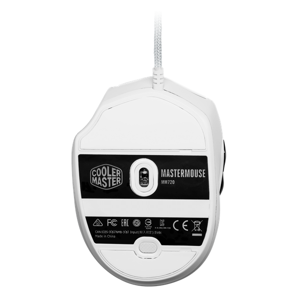 Mouse Cooler Master MM720 White Matte - MM-720-WWOL1
