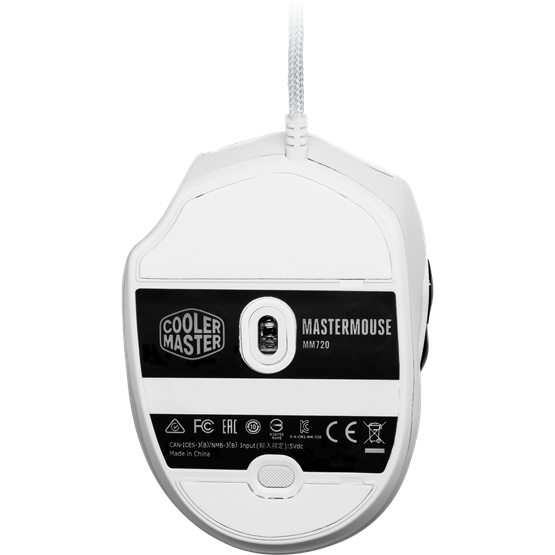 Mouse Cooler Master MM720 White Matte - MM-720-WWOL1