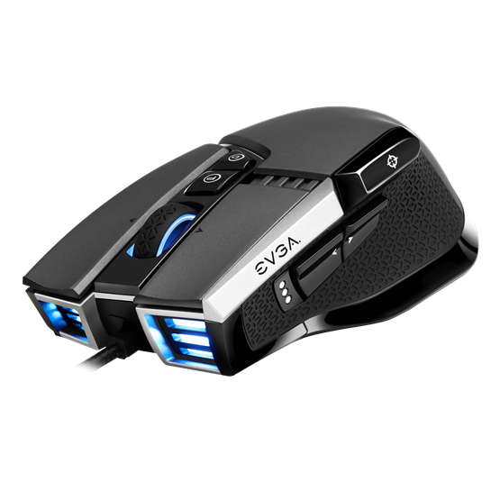 EVGA X17 Gaming egér - RGB - Szürke