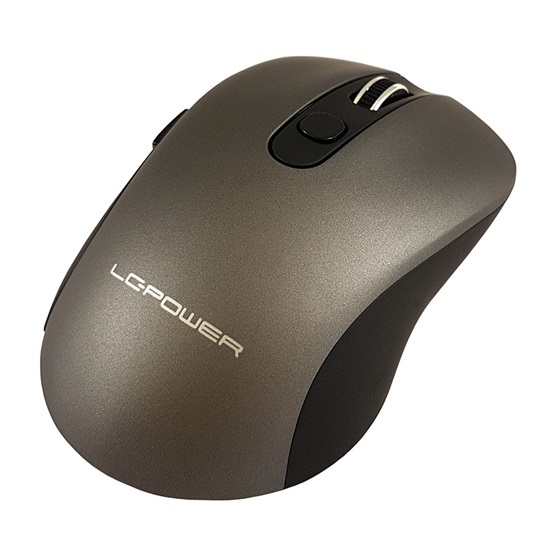 Mouse LC Power LC-M718GW egér - Fekete/Antracit