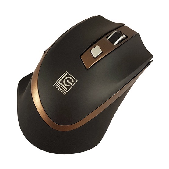 Mouse LC Power LC-M719BW - Fekete/Bronz