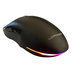 Mouse LC Power LC-M900B-C-W Vezeték nélküli Egér - Fekete