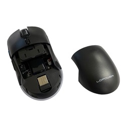 Mouse LC Power LC-M900B-C-W Vezeték nélküli Egér - Fekete